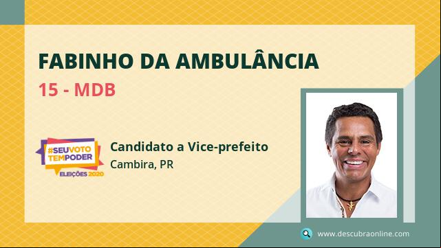 Foto Fabinho da Ambulância 15